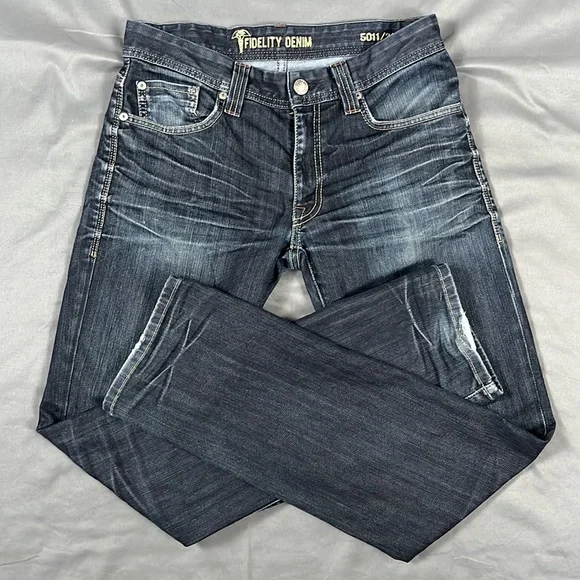 Fidelity Denim SLIM JIM SABBATH RINSE | W31 - Picture 2 of 7